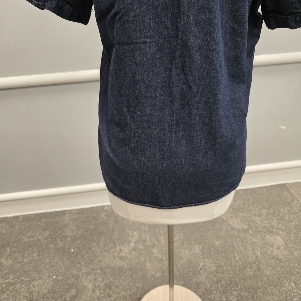 Guess Men's Dark Blue Casual Button Down Shirt - Picture 7 of 9